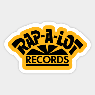 Rap-A-Lot Records Black Sticker
